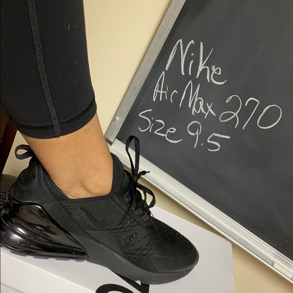 Nike Air Max 270 black nike sneakers